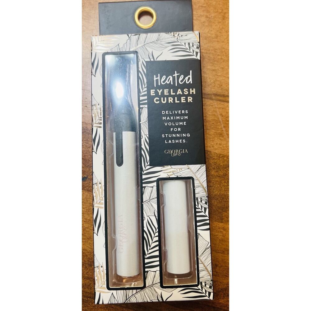 Georgia Lane LASH-LIFT Heated Lash Curler Long Lasting AAA Batt (NI) SEALED NEW